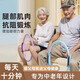 Pilates circle resistance circle leg yoga resistance circle thigh muscle training equipment magic fitness ring for the elderly blue