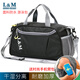 L&M beach bag, beach bag, swimming bag, dry and wet separation, outdoor fitness men's and women's storage bag, portable shoulder bag, travel bag, purple, running arm bag with mobile phone