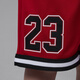 耐克（NIKE）Jordan官方耐克乔丹男童幼童季后赛T恤和网眼布短裤套装夏II2533 687健身红 110 S