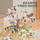 Andere Kinderbalchenbräber ohne Pedale 1-3 Jahre alte Baby-Roller Kinder-Roller Baby Walkers Vierrad T Prinzessin Pulver + Spezialstandardstil