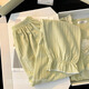 El nuevo pijama de primavera y otoño de Ziweiqi para mujeres de manga larga de princesa dulce ropa para el hogar 9904 polvo- [mangas largas + pantalones] 170 m recomendado 80-100Jin [Jin equivale a 0.5 kg]