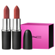 M.A.C [Thanksgiving Gift Box] Meike Big Bullet Lipstick Double Stick #666+#683 Matte High-end Whitening Gift to My Girlfriend