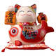 Ni Zhier Jinshi Workshop Cash Desk Facai Cemic Piggy Bank Хранилище может крупные подарки кошки 1049 Fugui Youyu Piggy Bank большой [Presale]