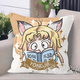 Miaopu Le Yongjie Wujian Q version of Hu Tao Ning Hong Yeyue Mountain Demon Sword Girl peripheral pillow cartoon customized sleeping pillow cushion D682 Hardy 45*45 cm + double-sided pattern + pillow core