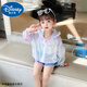 Disney baby girl summer sun protection clothing thin coat 2025 new summer clothing baby girl Korean style style infant sun protection clothing Violet 100 recommended 90-100cm3-4 years old cm