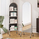Glinlang Movable Topleble Tobody Mirror Home Интернет-книга знаменитостей газета журнал журнал стойка гостиной на пол зеркало вращающихся колес