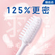 狮王（Lion）细齿洁靓龈牙刷软毛细毛护理包胶刷柄握感舒适家庭4支装京东自营