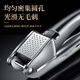 Heqing 304 stainless steel garlic press garlic masher garlic masher household manual garlic peeler garlic masher tool 304 all steel model
