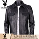 
Playboy's new style of middle-aged and young autumn genuine leather leather jacket for men middle-aged and young men's large-size casual leather jacket short men's jacket 9856 black [spring and autumn] XL Recommended 130-150Jin [Jin equals 0.5 kg]