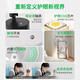 Yingtang Nachtlampe Leselampe Ladung ohne Installation Keine Verkabelung ohne Verkabelung im Schlafzimmer rotierende magnetische LED-Lampe Kleine Rampenlicht 4 3527-B Modell Weiß 9 cm monochrom weißes Licht 3W-voll