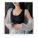 莫代尔背心式无痕收副乳胸罩调整型无钢圈内衣女夏薄款上托防下垂 肤色旗舰款 M (建议100斤以下)