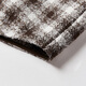Xiangying retro coffee color plaid shirt for women 2025 winter new style wool long-sleeved loose lapel shirt jacket Kage M 160/84A/95-110Jin Jin equals 0.5 kg