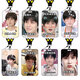 Hanou Fei Chengyi Emoticon Package Card Set Mahlzeit Campus Card Card Card Card Student Water Card Work Card Zertifikat Zertifikat Zertifikat Set Schulkartenschlüssel Kreide mit Lanyard Hang Hals Arbeitskarte periphere Frauen (Einzelkartenabdeckung) Ka12187