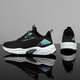 All-match breathable casual shoes for men's lightweight soft sole sneakers soft sole wear-resistant men's shoes for summer commuting outdoor trendy shoes JX-YC-683 black 42
