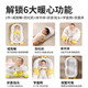 小欢园（mini joyous garden）床中床婴儿新生宝宝防惊跳安抚床上斜坡睡垫仿生落地醒哄睡觉神器
