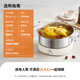 Joyoung 0-coating second-shake electric hot pot hot pot special pot electric pot household 4-8 people non-stick split removable and washable multi-functional electric steamer stainless steel electric cooking pot 6L hot pot pot GN64