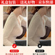 猫惑（MAOHUO）性感美背内衣女加厚馒头杯8cm蕾丝聚拢平小胸无钢圈文胸奶罩套装 深咖套装 70B =32B (加厚8cm)