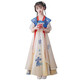姿伟祺女童夏季汉服连衣裙公主古装裙子 9208汉服 【收藏流苏】 均码 110
