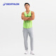 Decathlon Fitness Vest Männer schnell trockener Rennanzug Basketball Sport Muskeltraining Ärmel-5454053