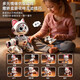 
Wanweiman intelligent remote control electric robot cat children's toys boys can speak voice dialogue programming robot gift for sixth day, upgrade gesture obstacle avoidance version of three lithium battery cherry blossom powder - upgrade official standard configuration