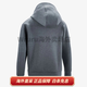 Butterfly Table Tennis Sportswear Jacket Sportswear Top Solid Color Hooded Zipper Universal Black L