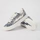 Lightning x Storm Picasso Paintings Créé conjointement par Lightning Men and Women's Shoes Revenge Storm Little Pread Pain Chaussures Saute Couple Skateboard Chaussures LS-699 Starry Sky Blue 42