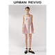 Ur2025 Automne Nouveaux vêtements pour femmes Tempérament classique Commutant Robe sans manche en taille haute Uyy750104 Gouache (cou bas) S