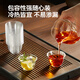 Cui Dahuang disposable cups for tea tasting, Kung Fu tea cups, thickened and hardened plastic aviation cups, 40 tea and white wine cups