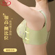 浪莎（LangSha）套装刺绣蝴蝶调整型女小胸文胸胸罩小胸收副乳聚拢矫正无钢圈 紫色套装 70A 32