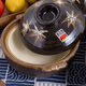 
cocostyle original Wangu Shao hand-painted stewed meat Jing Maple Leaf Casserole Wide body earth pot hot pot earth pot number 6 m3891 0ml