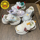 G.DuckKids Little Yellow Duck Children's Chaussures 25 Chaussures bébé de style printemps et automne pour garçons et filles Babu Toddlers Toddlers 'Tobeurs Functional Chaussures pour les enfants sans glissement et transparent gris clair Spring and Automne Style Surface 9227 31 Longueur intérieure 19cmmmmmatoph