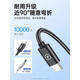 Can be suitable for three-in-one data cable 100W fast charging one tow three charging cable 6A mobile phone charger cable three-head suitable for Huawei Xiaomi Apple Android Tpyec flash charging multi-head USB car [one-mount] Space gray-66W super fast charging 1m