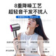 Mrs. Jayden's True National 3C Certification Leafless High Speed ​​Hair Dryer Home Silent Negative Ion High Power Non-Hurting Hair Dryer Huaqiang North Electric Hair Dryer Home For Men and Women Rose Red Top with Five Air Nozzles + 1.8 Meter Wire Gift Box Thermostatic Hair Care丨TOP List丨Extra Long Warranty Only Replacement Not Repair