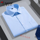 Woodpecker Summer Cotton Cotton Mente à manches courtes pour hommes 2025 Papa décontracté de l'âge moyen et jeunesse porte une couleur de la chemise masculine mince DX6623 45 (195-210jin [Jin est égal à 0,5 kg]))