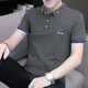 
LA HaiLan Home (HLA) same style as pearl floor cotton Paul embroidered Polo shirt for men slim short-sleeved T-shirt in summer S5012 white M suitable for 95-115Jin [Jin equals 0.5 kg]