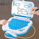 M Kinder frühes Bildungslernen Computer Chinesische und englische Punkt Reading Early Education Machine Tablet können Beleuchtung Maus -Lernmaschine zeichnen. [Mit Akku] Paintboard -Lernmaschine [blau] mit 1 Stift