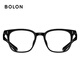 BOLON Tyrannosaurus Glasses 25 Years New Myopia Glasses Frame Wang Hedi Optical Glasses The same optical mirror can be matched with male and female BJ5195 B10 Yaoye Black Single Frame