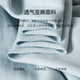 ROEYSHOUSE罗衣时尚浅蓝色衬衫连衣裙女2025夏季新款休闲亚麻大摆裙子12243 浅蓝色 S