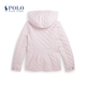 Ralph Lauren Girls Classic gesteppte wasserdichte Scheune-Jacke RL41071 650-Pretty Pink One Size 4