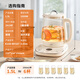 Joyoung 0 fluorine small bubble stew anti-paste health kettle 1.5L mini household constant temperature kettle enlarged tea basket office tea maker WY167