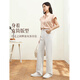 塔驰密司（touchmiss）TOUCH MISS休闲窄版烟管裤女2025夏季新款舒适直筒牛仔裤 灰白色 30