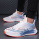 
Men's shoes for men's summer mesh sports shoes for men's breathable running students' versatile non-slip wear-resistant sports and leisure travel shoes FH-Sinuo LS826 white and blue 42