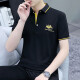 AEXMERE海瀾之家旗下男士POLO衫夏季短袖潮牌刺绣领子保罗t恤时尚百搭薄 白色S5012 M 95-115斤