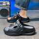 SENMA SANDALS SANDALS MENS MEN'S TRENDY SUMME 2025 USIR EXTERNIER DE NOUVEAU ET SANDAGES SANDALES DE PLACE SPORTS DUALUSE SANDES [Version améliorée] BEIGE 42 [42-43 de la même taille]