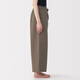 
MUJI (MUJI) Women's Soft Yarn Trousers Women's Pajamas Home Pants Can Be Outdoor 25 Years Fall FD1M3A5A Dark Coffee M (160/66A)