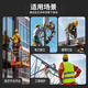 Kanle five-point safety belt outdoor high-altitude air conditioning installation full-body safety belt anti-fall buffer bag safety belt + 1.8 meter double hook + buffer bag