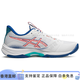 ASICS Netburner Ballistic FF versatile low-top training shoes couple model white blue white/blue 39