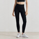 ALO YOGAalo European and American high-waist hip-raising high-elastic nude series no T-line sports tight Pilates fitness yoga pants nine points black S