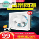 Exhaust fan 30x30 oil extraction fan kitchen bathroom ventilation fan wall window exhaust fan 6 inch metal chassis square hole 200x2