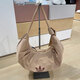 Adidas (Adidas) Clover Tailentasche Herrenbeutel Frauenbeutel Sportbag Umhängetasche mit Wolken Croissant Bag Crossbody Casual Bag Ka9272 warmes Sand Farbe große Größe 33*48 cm, vorbehaltlich der physischen Gegenstände der Theke